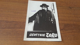 Old Cinema Advertisement - ZORO - Pubblicitari