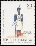 Argentina 0836 ** Foto Estandar. 1969 - Neufs