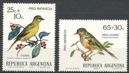 Argentina 0917/918 ** Foto Estandar. 1972 - Unused Stamps