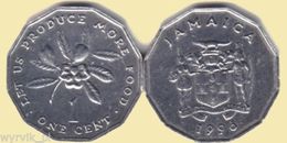 JAMAICA Jamajka Jamaika 1996 1 Cent FAO UNC - Jamaique