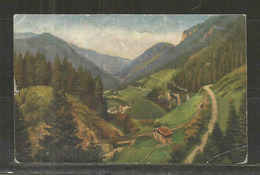 216i * HÖLLENTAL * BEI DER RAVENNASCHLUCHT * ECKBUG * 1920 **!! - Höllental