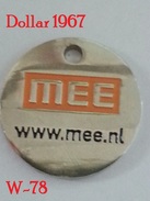 Shopping Carts / Winkelwagentjes / Jeton De Caddie - Netherlands - Mee Supports People With A Limitation - Jetons De Caddies