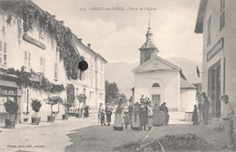 GRESY-sur-ISERE  - Place De L'Eglise - Gresy Sur Isere