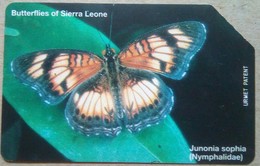 Sierra Leone  50 Units Butterfly - Sierra Leona