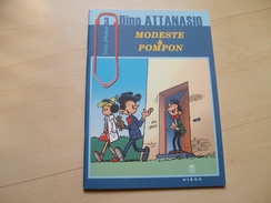 Modeste Et Pompon Attanasio Limité édition Originale Spirou Franquin Tintin Loup Hibou - Modeste Et Pompon