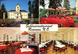 Schlossrestaurant Rosenau - Mehrbildkarte  (000030) - Zwettl