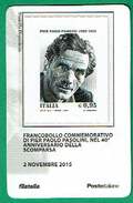 2015 - Pier Paolo Pasolini - Philatelic Cards