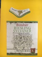 4024 - Bündner Riesling Sylvaner  1986 Suisse - Música