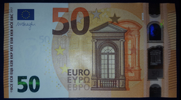 50 EURO S010G1 Italy DRAGHI Serie SE Ch 08 Perfect UNC - 50 Euro