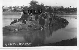 EGYPTE : édit. Forrania : A View Assuan - Aswan