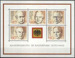 DEUTSCHLAND 1982 Mi-Nr. Block 18 ** MNH - 1981-1990