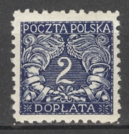POLSKA - POSTAGE DUE 1919: YT Taxe 22, ** MNH - FREE SHIPPING ABOVE 10 EURO - Strafport