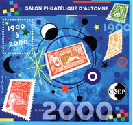 France Bloc Cnep N°32 Du Salon Philatelique D'automne 2000 à Paris - CNEP