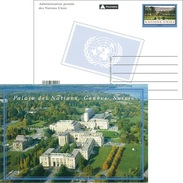 2002 - O.N.U. / UNITED NATIONS - GINEVRA / GENEVA - CARTOLINA POSTALE / POSTCARD - PALAZZO DELL'ONU / U.N. PALACE. MNH - Maximumkaarten