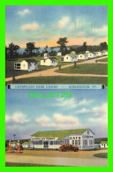 BURLINGTON, VT - CHAMPLAIN PARK CABINS - TRAVEL IN 1940 - - Burlington