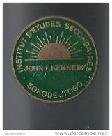 Insigne épinglette  /Institut Kennedy/ Soleil / SOCODE/ TOGO/ Vers 1965     D232 - Andere & Zonder Classificatie