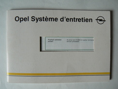 Fascicule OPEL Système D'entretien Pour Une Corsa, Année 1989. - Material Y Accesorios