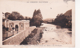 CPA Bort-les-Orgues - Etablissement Des Bains - La Dordogne - Ca. 1920 (28493) - Ussel