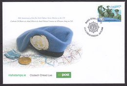 Ireland, Scott #1788, First Day Cover, 50th Anniversary Of Irish Defense Forces In UN, Issued 2008 - FDC