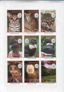 Grenada 1995 Sierra Club 9val Animals Tiere - Grenada (1974-...)