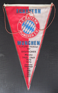 FC BAYERN MUNCHEN GERMANY FOOTBALL CLUB CALCIO OLD PENNANT - Uniformes Recordatorios & Misc