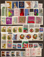 CANADA 1972-93 Collection 55 Stamps U Z033 - Collections