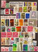 CANADA 1967-77 Collection 58 Stamps U Z032 - Verzamelingen