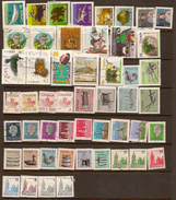 CANADA 1977-93 Collection 51 Stamps U Z036 - Sammlungen