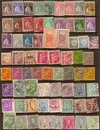 PORTUGAL 1912-53 Collection 68 Stamps M+U Z137 - Verzamelingen