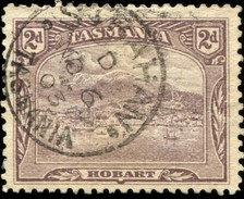 Pays : 461,2 (Tasmanie : Terre De Van Diemen (Confédération Australienne))      Yvert Et Tellier N° :   69 B (o) - Gebraucht