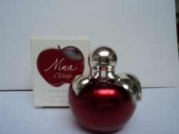 NINA RICCI" NINA:  L'ELIXIR" MINI  EDP 4 ML  /NO PAYPAL   LIRE ET VOIR !! - Miniatures Femmes (avec Boite)