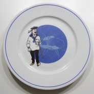 Tintin Assiette Dupont Dupond - Arte Della Tavola