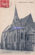 CPSM 9X14 De NEUVY Le ROI (37) - L' EGLISE  édit CORBIN - 1928 - Neuvy-le-Roi