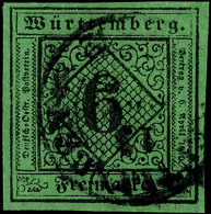 6 Kr. A. Gelblichgrünem Seidenpapier, Farbfrisches Und Breitrandiges Kabinettstück, Tiefst Gepr.... - Other & Unclassified