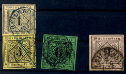 1 Bis 9 Kr Je Tadellos Gestempelt Luxus, Mi. Billigst 232,-, Katalog: 1/4 O1 Till 9 Kr Always Neat Cancelled... - Otros & Sin Clasificación