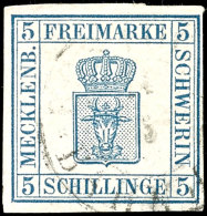 5 Schilling, Minimale Helle Stelle Im Randbereich, Fotokurzbefund Berger BPP, Mi. 400.- Attest/Certificate:... - Mecklenburg-Schwerin