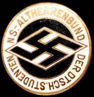 Nationalsozialistischer Altherrenbund Der Deutschen Studenten, Mitgliedsabzeichen., Katalog: Hüs.9470a... - Unclassified