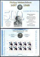 1997, Numisblatt Melanchthon, Katalog: NB1/97 1997, Numis-sheet Melanchthon, Catalogue: NB1/97 - Other & Unclassified