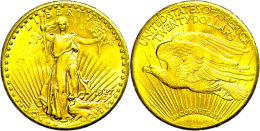 20 Dollars, Gold, Standing Liberty, Philadelphia, Fb. 185, Randfehler, Vz.  Vz20 Dollars, Gold, Standing... - Autres & Non Classés
