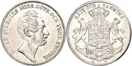 Riksdaler (33,93g), 1850, Oscar I., Stockholm, Dav. 354, Kl. Rf., Ss.  SsRiksdaler (33, 93g), 1850, Oscar I.,... - Sweden