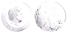 30 Dollars, Silber, 2008, Koala, Mit Beizeichen P, 999er Silber,1 Kg, In Kapsel, In Originalschatulle Der Perth... - Andere & Zonder Classificatie
