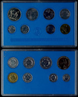 1 Pfennig Bis 2 Mark, 1984, Minisatz, Erztäger, Auflage Nur 4.000 Stück, In Hartplastik, St.  St1... - Mint Sets & Proof Sets
