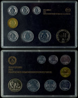 1 Pfennig Bis 2 Mark, 1983, Minisatz, Prometheus, Auflage Nur 4.000 Stück, In Hartplastik, St.  St1 Penny... - Mint Sets & Proof Sets