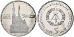 5 Mark, 1989, Katharinenkirche In Zwickau, Original Verschweißt, PP., Katalog: J. 1626 PP5 Mark, 1989,... - Autres & Non Classés