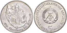 5 Mark, 1983, Wartburg Bei Eisenach, St., Katalog: J. 1586 St5 Mark, 1983, Wartburg Castle By Eisenach, St.,... - Otros & Sin Clasificación