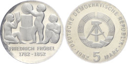 5 Mark, 1982, Fröbel, In Hartplastik Verplombt, PP., Katalog: J. 1584 PP5 Mark, 1982, Fröbel, In UPVC... - Otros & Sin Clasificación