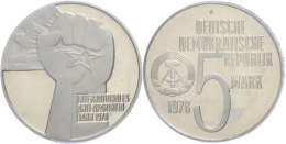 5 Mark, 1978, Anti Apartheid Jahr, In Hartplastik Verplombt, PP., Katalog: J. 1569 PP5 Mark, 1978, Anti... - Otros & Sin Clasificación