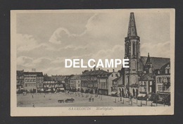 DF / ALLEMAGNE / SARRE / SAARLOUIS / PLACE DU MARCHÉ / MARKTPLATZ / CIRCULÉE EN 1919 - Kreis Saarlouis