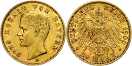 20 Mark, 1900, Otto, Ss., Katalog: J. 200 Ss20 Mark, 1900, Otto, Very Fine., Catalogue: J. 200 Ss - Other & Unclassified