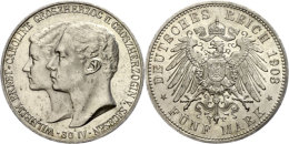 5 Mark, 1903, Wilhelm Ernst, J. 159, Kl. Rf., Vz., Katalog: J. 159 Vz5 Mark, 1903, Wilhelm Ernst, J. 159, Small... - Other & Unclassified